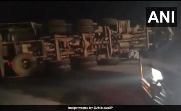 7 Killed As Oil Tanker Collides With Car On Yamuna Expressway In UP