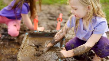 Create a Backyard 'Mud Kitchen' for Your Kids This Spring