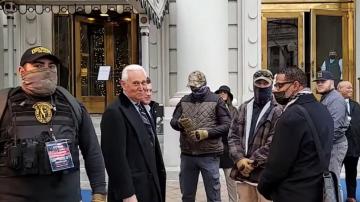 Authorities arrest Oath Keeper seen with Roger Stone on morning of insurrection