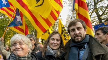 Catalan separatist returns from Belgium to face Spanish law