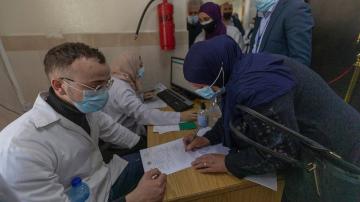 Palestinians expand vaccination campaign after UN shipment