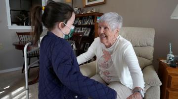 Hugs, at last: Nursing homes easing rules on visitors