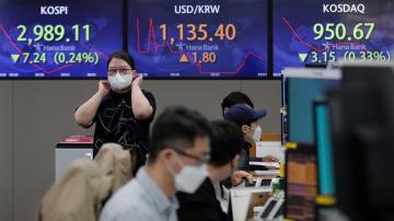 Asian markets mixed after tech sell-off on Wall St