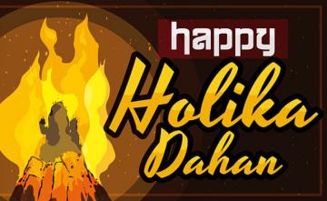 Happy Holi 2021: Holika Dahan Wishes, Messages And Images To Share