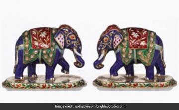 Lord Mountbatten's Indian Bracelet, Jewelled Elephants Auctioned In UK