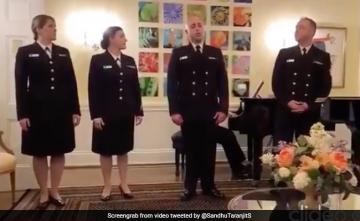 Watch: US Navy Members Sing Hindi Song From Popular Bollywood Movie
