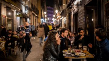 Spanish resorts languish while Madrid hosts Europe's parties