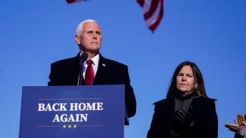 Pence launches new group as Trump aides line up new roles