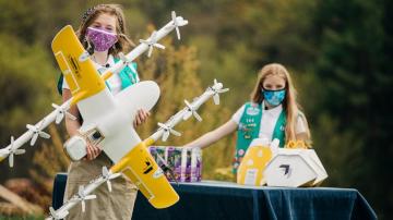 Girl Scout cookies take flight in Virginia drone deliveries