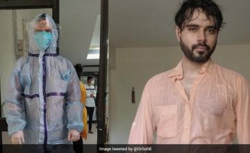 In Viral Photo, Doctor Shares After-Effects Of Wearing PPE Suits