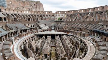 New stage in Rome's Colosseum will restore majestic view
