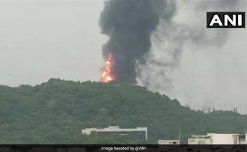 Major Fire Breaks Out At Oil Refinery In Visakhapatnam
