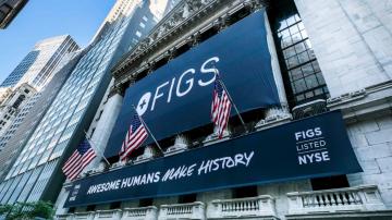 Online scrubs seller Figs soars 36% in stock market debut