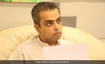 "Party Must...": What Congress' Milind Deora Said On Jitin Prasada's Exit