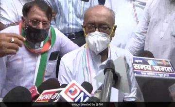 Cases Filed Against Digvijaya Singh, 29 Others For 'Unlawful Assembly'