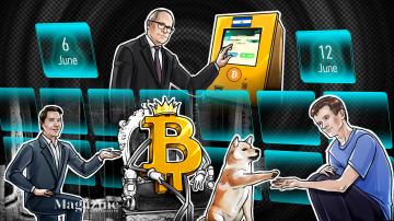 A new milestone for Bitcoin, COVID hits conference, Buterin’s DOGE payday: Hodler’s Digest, June 6–12