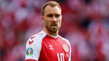 Christian Eriksen: Danish midfielder remains stable in hospital and sends greetings to team-mates