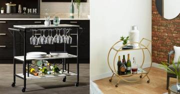 10 Stylish Bar Carts From Target That'll Elevate Your Entertaining Space