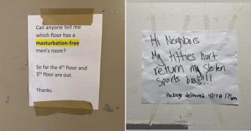 Apartment notes in NYC are on a whole different level (31 Photos)