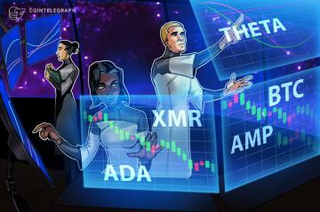 Top 5 cryptocurrencies to watch this week: BTC, ADA, THETA, XMR, AMP