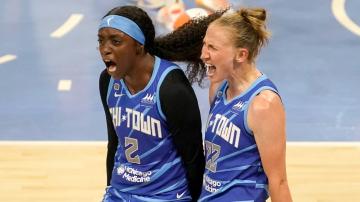 Sky rout Liberty for franchise-record seventh-straight win