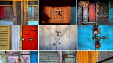 AP PHOTOS: Locked shops confront buyers in Indian market