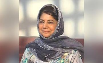 "Era Of Suppression" Must End To Make Dialogue Credible: Mehbooba Mufti