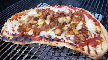 You Should Grill Homemade Pizzas