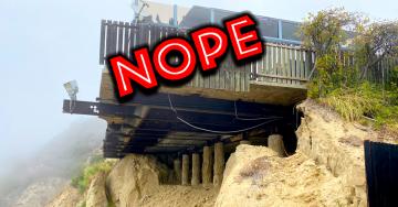 After further inspection, these foundations are built on a pile of SH!T (30 Photos)
