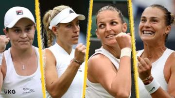 Wimbledon 2021: Ashleigh Barty, Angelique Kerber, Karolina Pliskova & Aryna Sabalenka aim for final