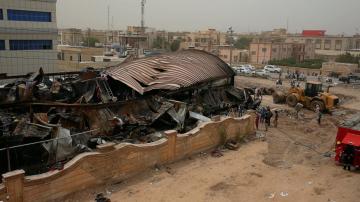 Death toll rises to 92 in blaze at coronavirus ward in Iraq