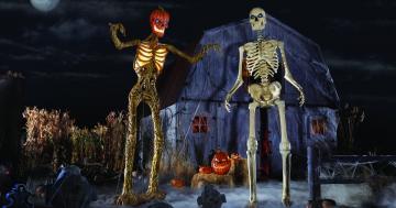 Home Depot's Enormous 12-Foot Skeleton Is Back This Year, and It Has a Hot New Sidekick