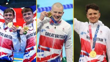 Tokyo Olympics: Gold medals for Team GB's Adam Peaty, Tom Daley and Matty Lee, and Tom Pidcock
