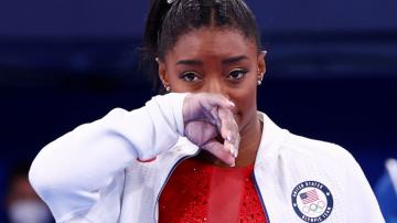 Simone Biles withdraws from individual all-around 'to focus on her mental health'