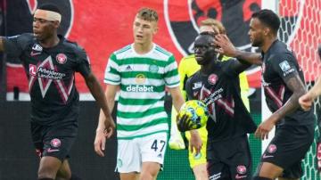 Midtjylland 2-1 Celtic (agg 3-2): Postecoglou's side undone in extra-time