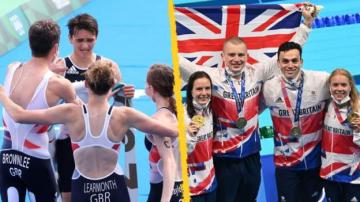 Tokyo Olympics: Gold for Great Britain in mixed relay events on day eight