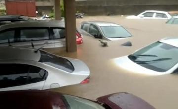 Video: Cars Submerged As Heavy Rain Leaves Ranchi Roads Flooded