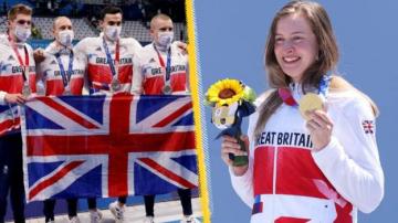 Tokyo Olympics: Charlotte Worthington wins gold and GB swimmers make history