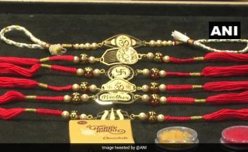 Gujarat Jewellers Selling Gold, Silver Rakhis Ahead Of Raksha Bandhan