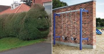 There’s some weird sh*t in people’s gardens (30 Photos)