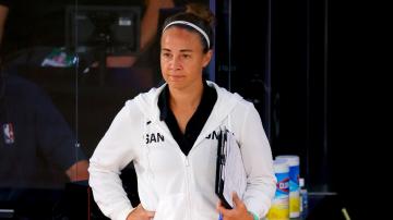 Spurs assistant Becky Hammon hopes it becomes normal for women to get NBA jobs