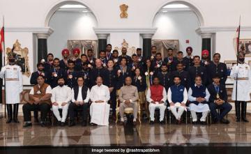 "Entire Country Proud": President Kovind Over A Cup Of Tea With Olympians