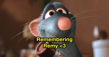 Remembering Remy, the Rat from Ratatouille