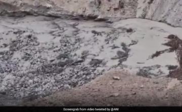 Bridge, Standing Crops Damaged In Flash Floods In Ladakh