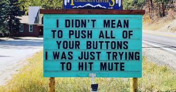 Hilarious signs that might make you pull over from laughter (35 Photos)