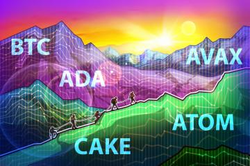 Top 5 cryptocurrencies to watch this week: BTC, ADA, AVAX, CAKE, ATOM