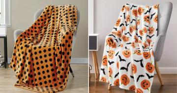 9 Halloween Throw Blankets That'll Make You Never Want to Leave Your Couch Again