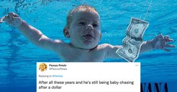 The most BRUTAL reactions to the ‘Nevermind’ baby suing Nirvana (33 Photos)