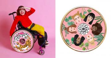Turn Your Wheelchair Into a Piece of Art With These Vibrant Designer Covers