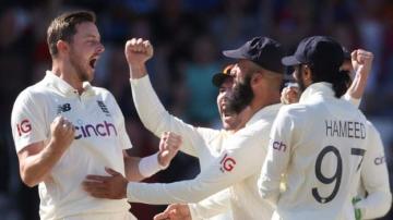 England v India: Ollie Robinson takes 5-65 to seal huge Headingley win